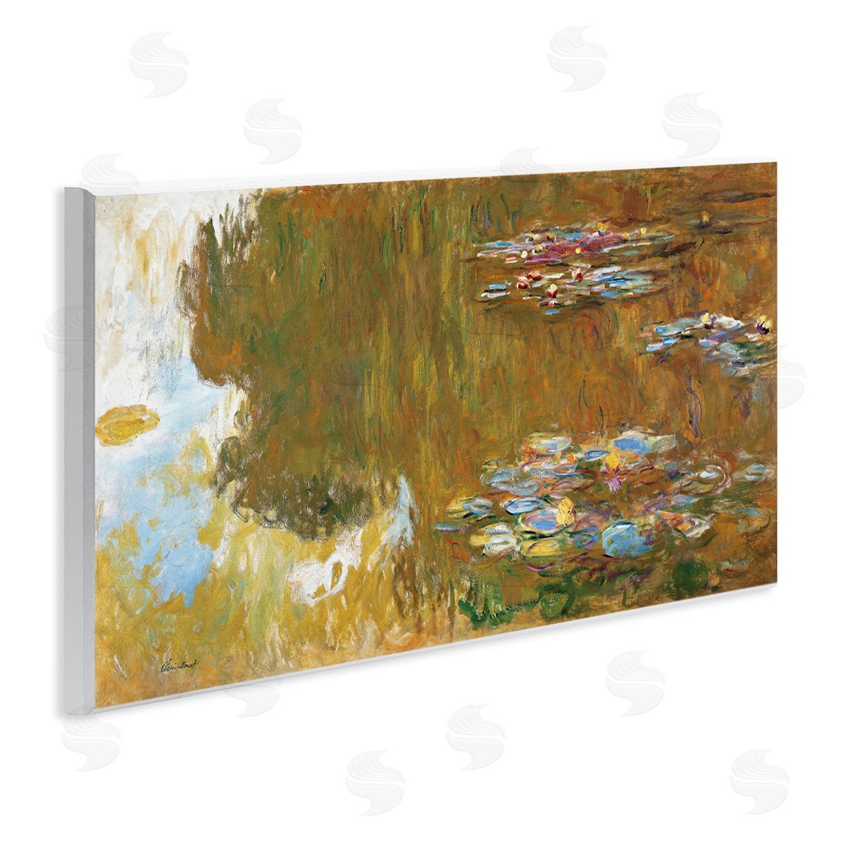 one1000paintings Classic Monet Water Lily Pond