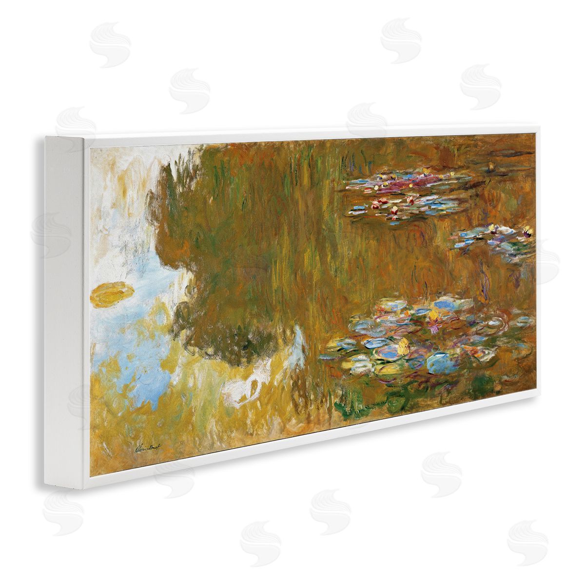 one1000paintings Classic Monet Water Lily Pond