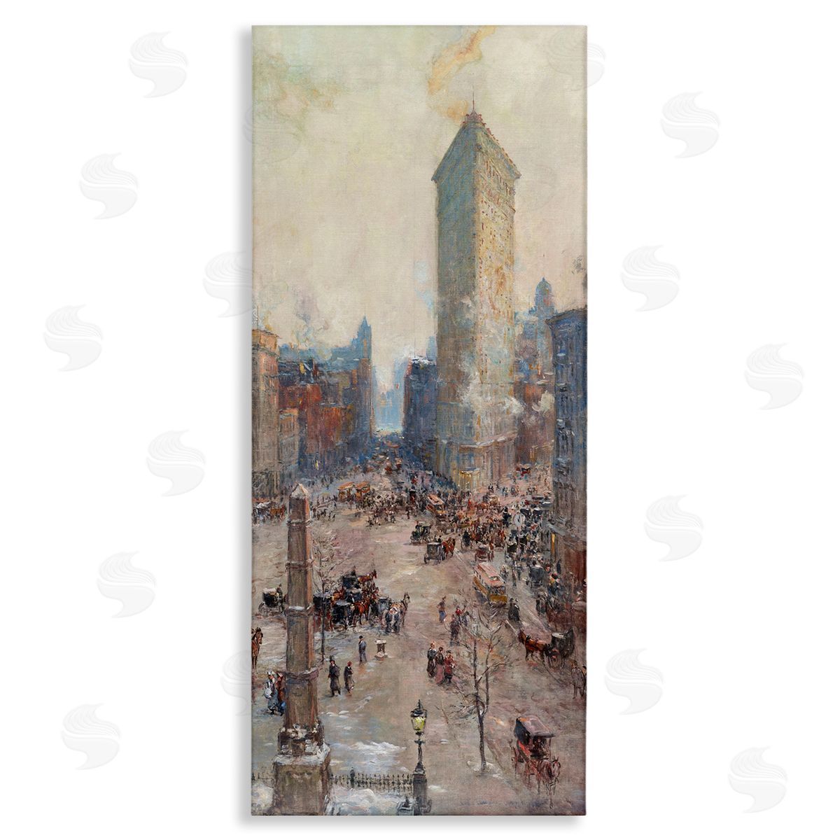 one1000paintings Classic Cooper Cityscape