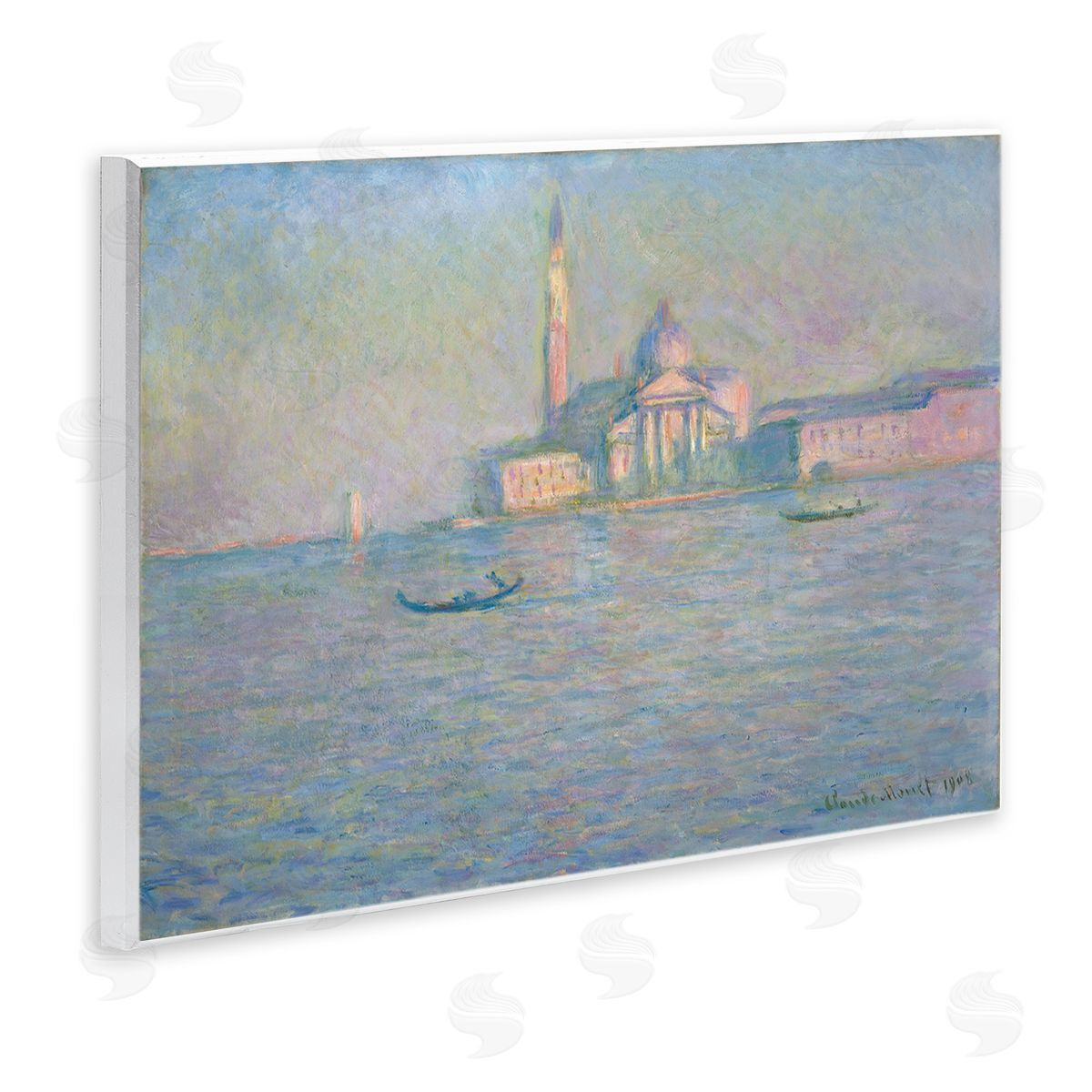 one1000paintings Classical Venice Church Wooden Wall Plaque Art Print