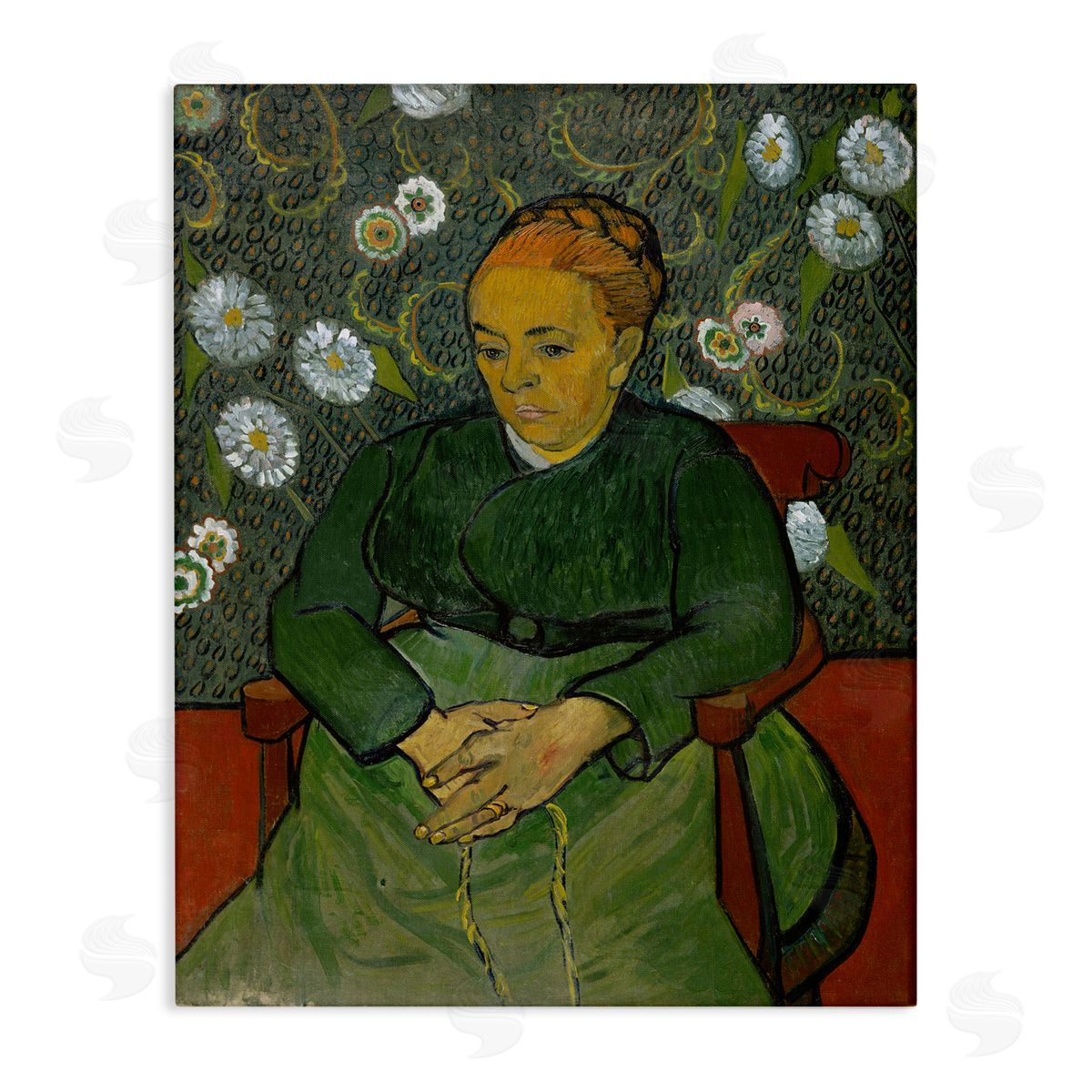 one1000paintings Van Gogh Madame Ruolin Canvas Wall Art Print