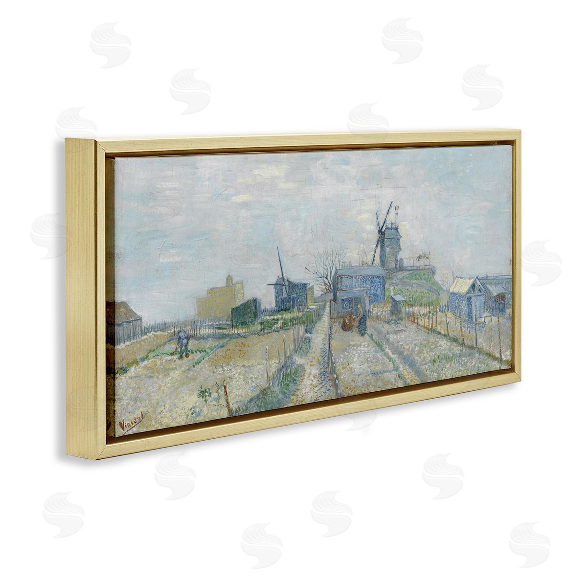 one1000paintings Classic Van Gogh Vegetable Gardens