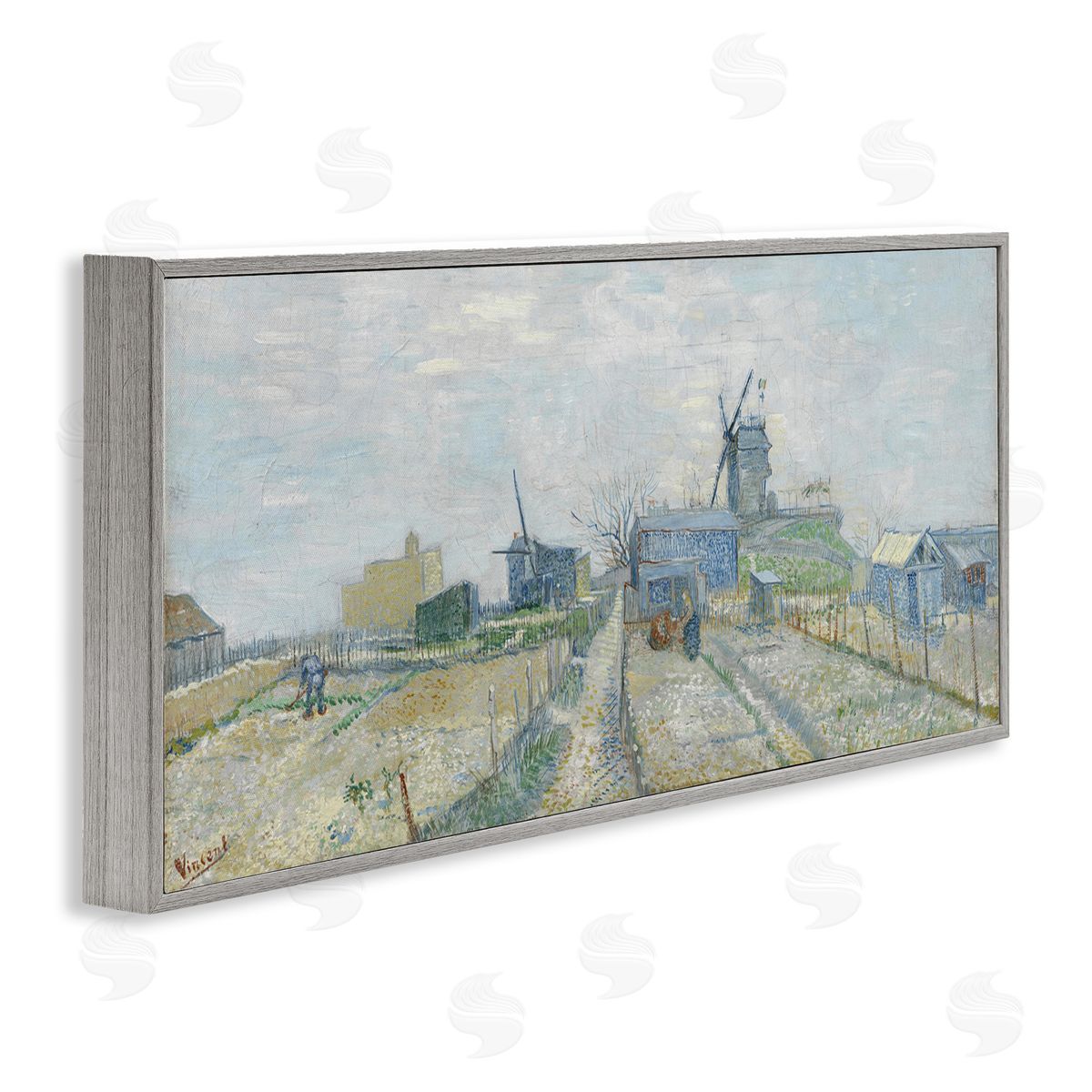 one1000paintings Classic Van Gogh Vegetable Gardens