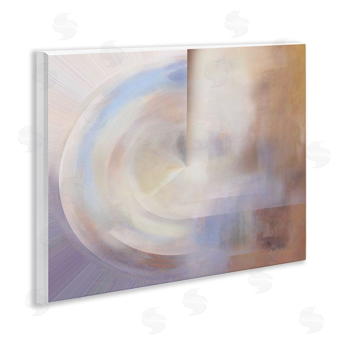 Noah Bay Ghosts of New York Abstract Wooden Wall Plaque Art Print