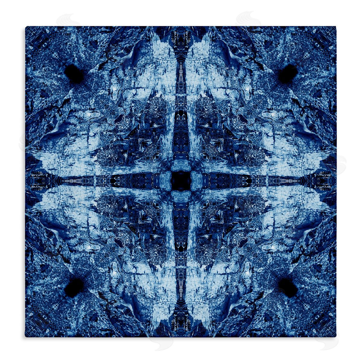 El Perkin Modern Mosaic Pattern Canvas Wall Art Print