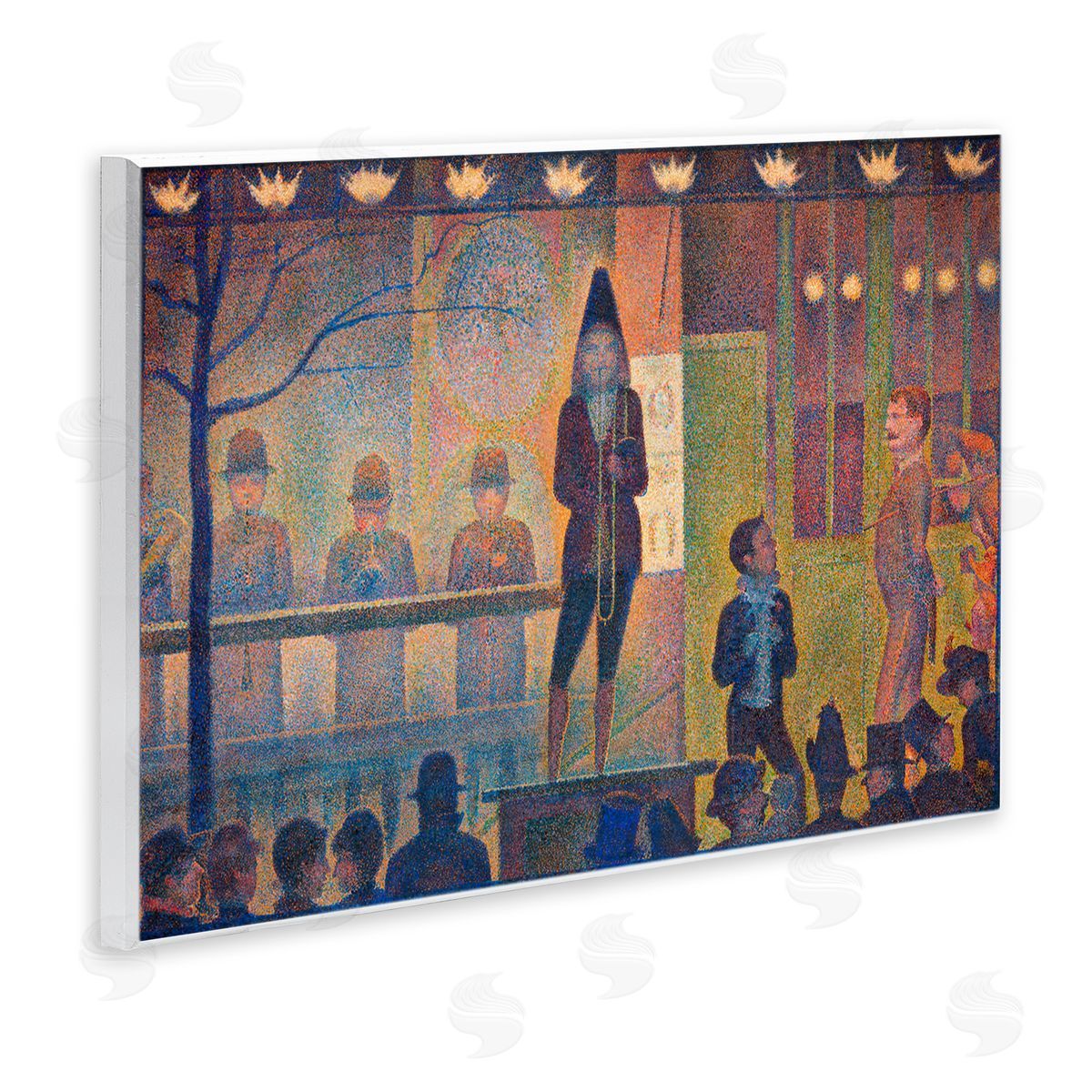 one1000paintings Classic Circus Sideshow Wooden Wall Plaque Art Print