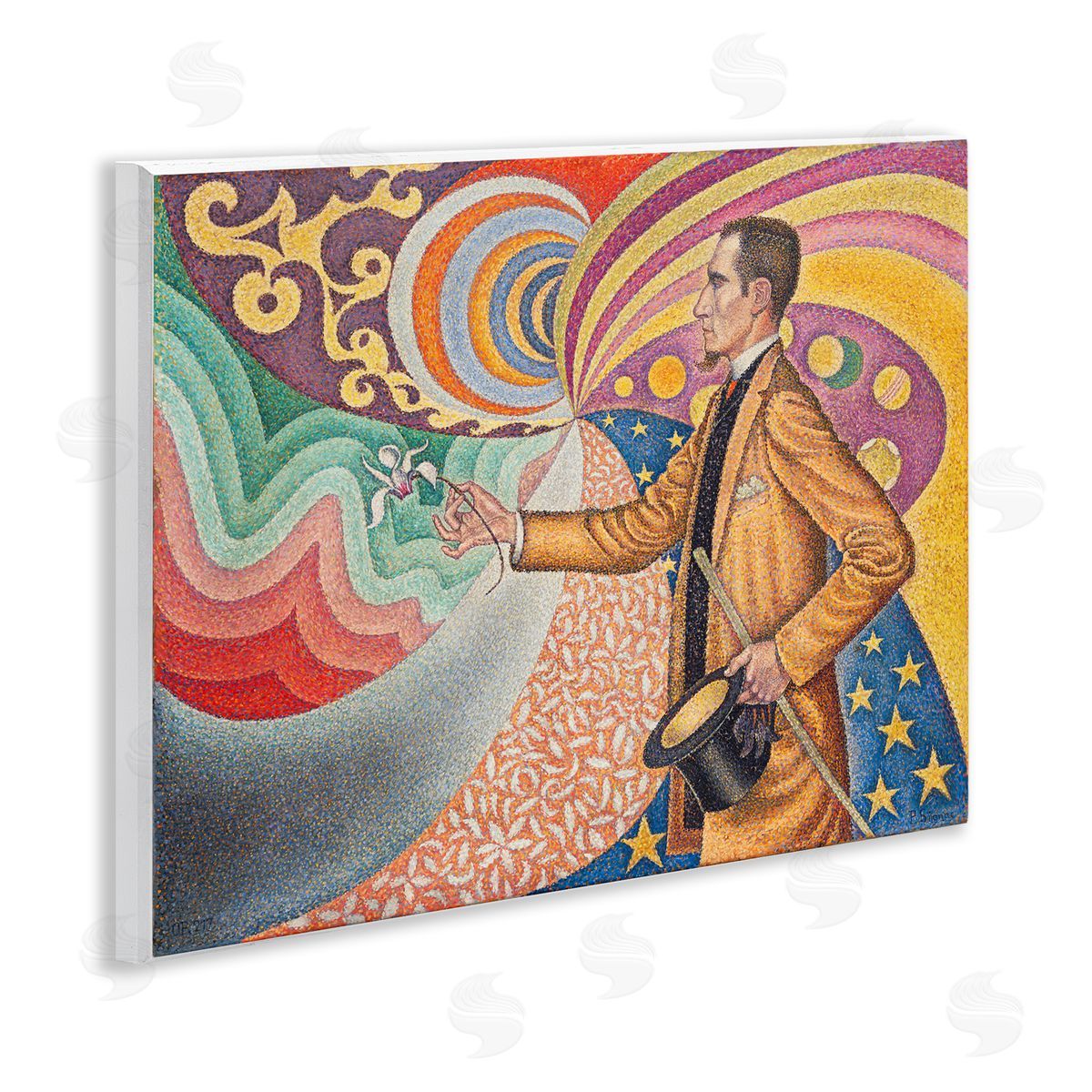 one1000paintings Classical Georges Signac Painting Wooden Wall Plaque Art Print