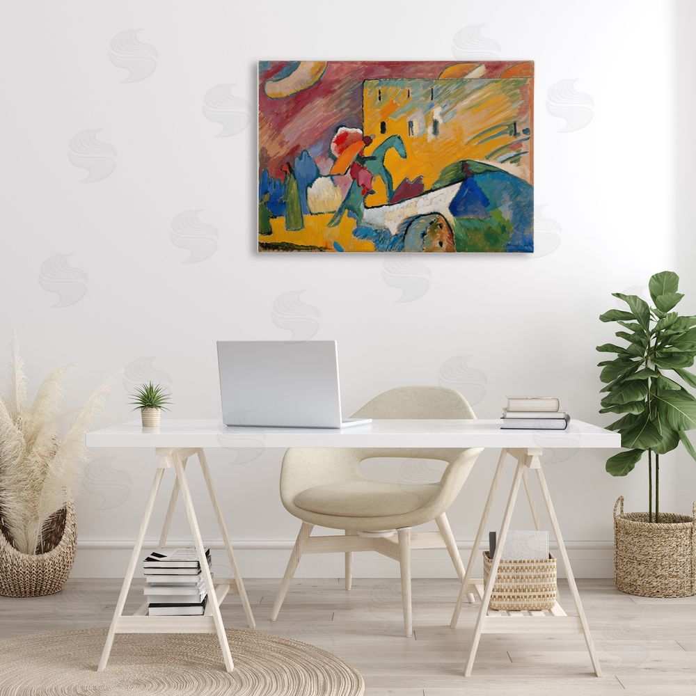one1000paintings Kandinsky Improvisation Classic Canvas Wall Art Print in Room