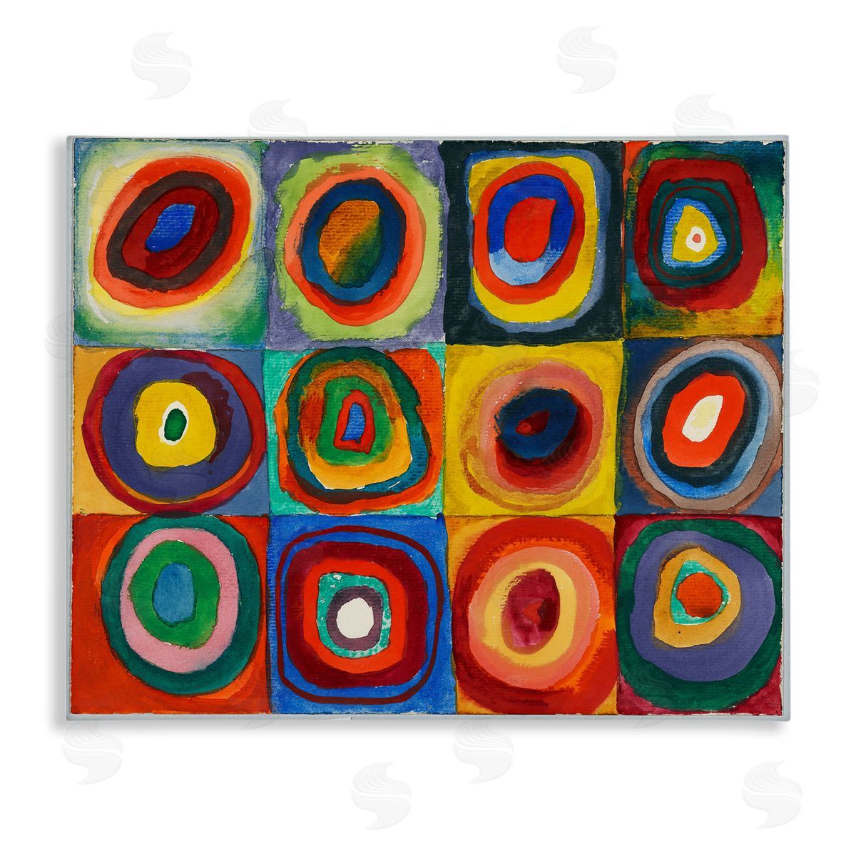 one1000paintings Kandinsky Classic Circles Canvas Wall Art Print