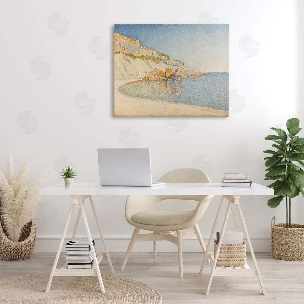 one1000paintings Classical Paul Signac Painting Canvas Wall Art Print in Room