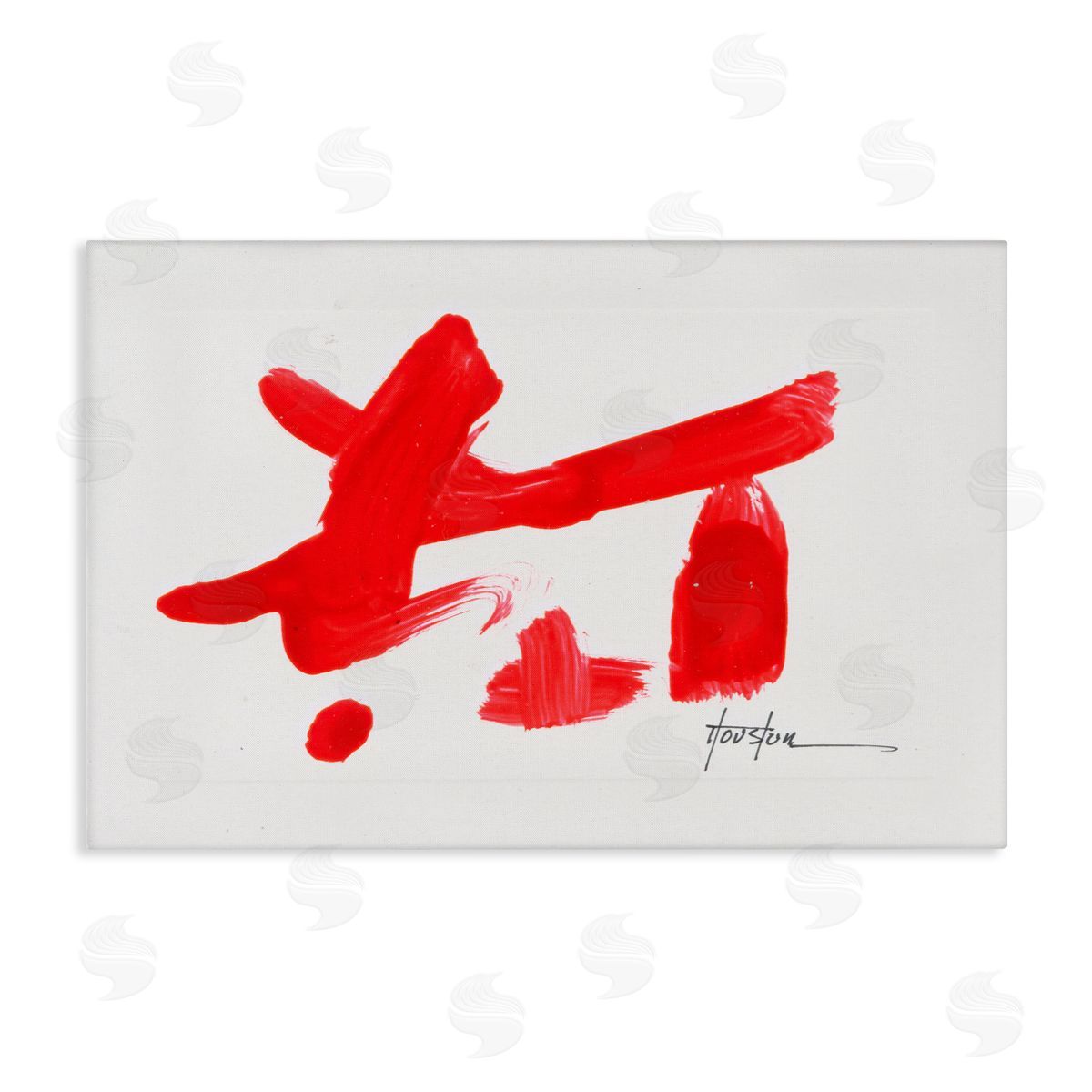 Meaningful Brushed Symbol Canvas Wall Art, Home Decor by Daniel Houston