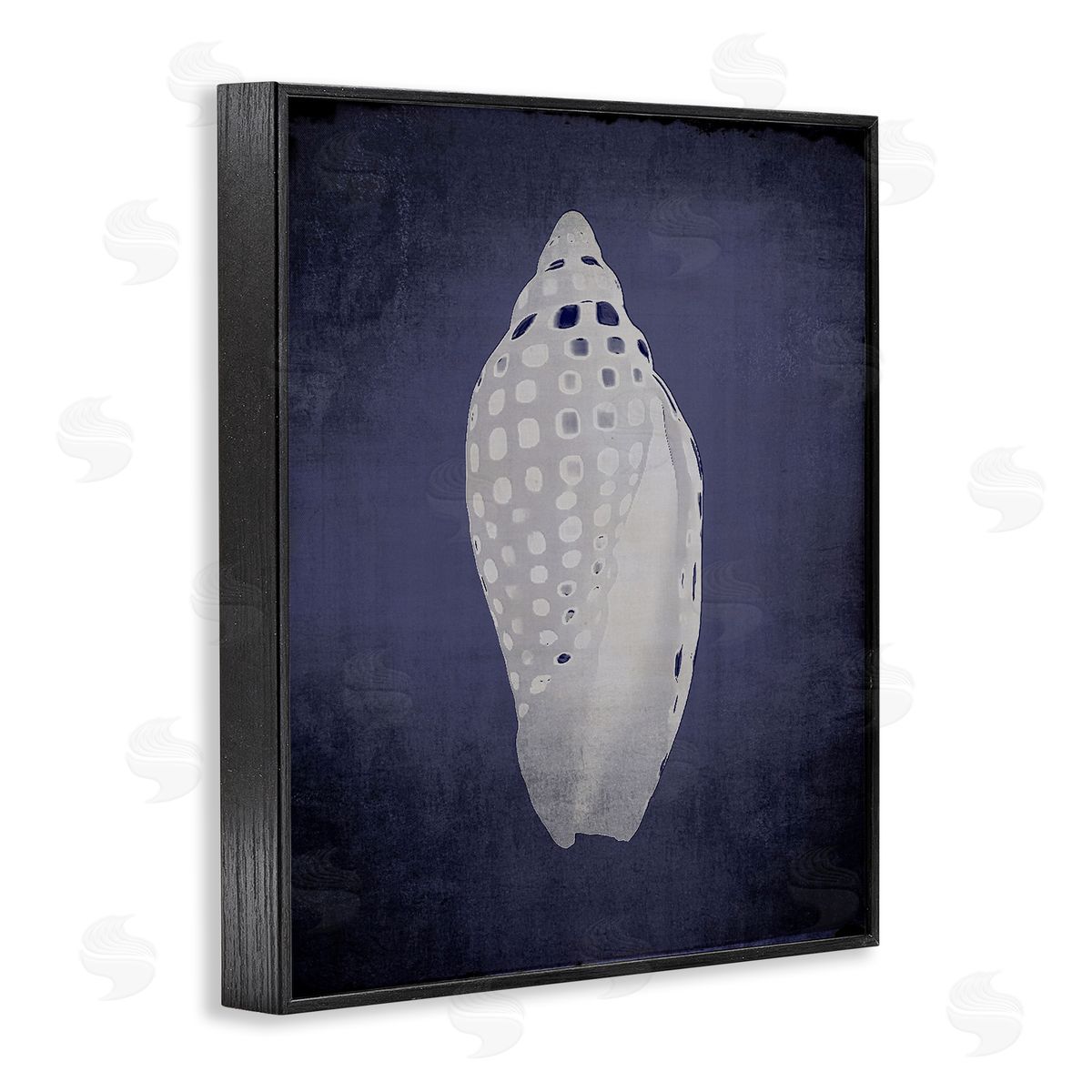 Junonia on Indigo Black Frame Print Wall Art, Home Decor by Graffi*tee Studios
