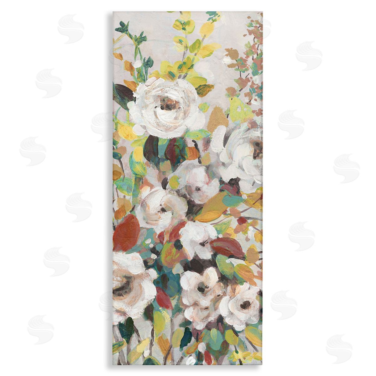 Blooming Roses Array Canvas Wall Art, Home Decor by Carol Robinson