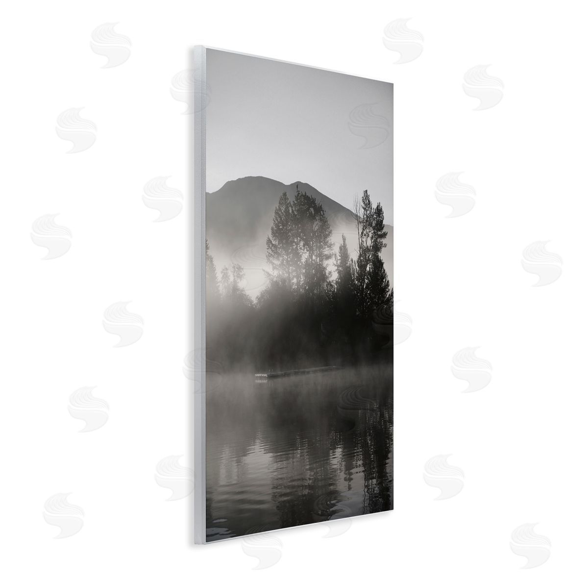 Soothing Lake Ripples Wood Plaque Wall Art, Home Decor by Carol Robinson
