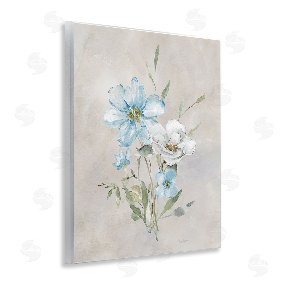 Simple Herbs Bundle Wood Plaque Wall Art, Home Decor by Livi Finn
