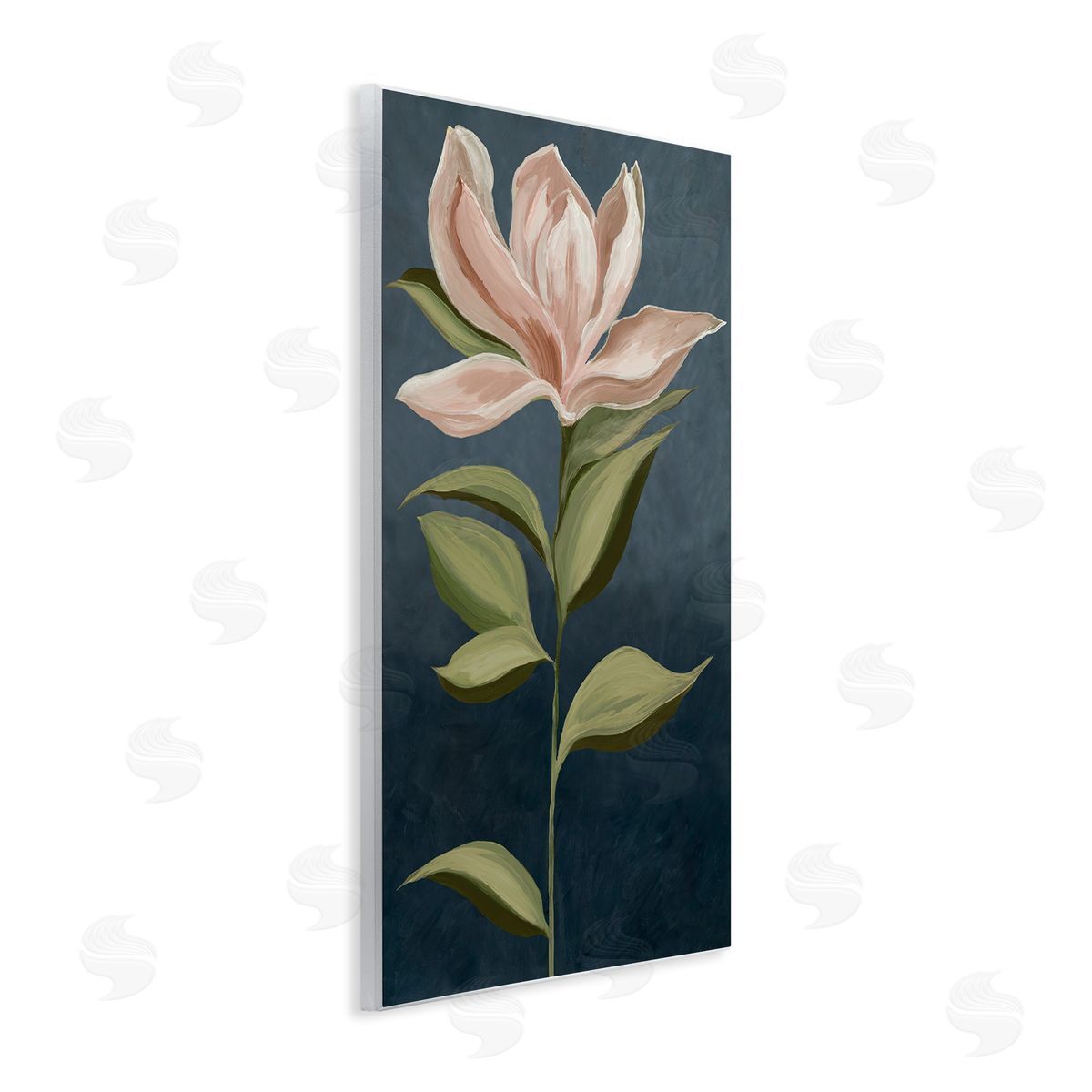 Pink Iris Petals Wood Plaque Wall Art, Home Decor by Jacob Q