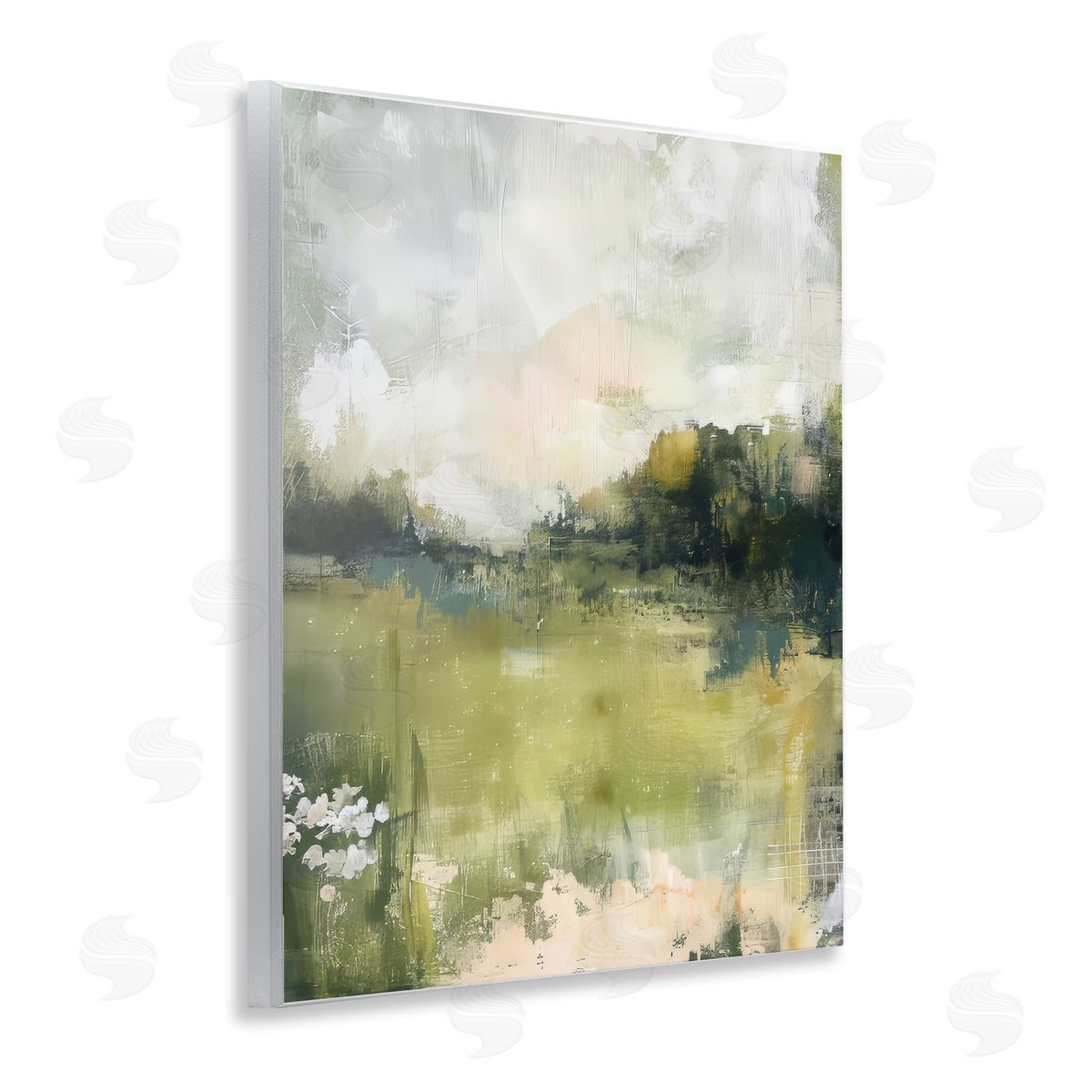 Scenic Faded Atmosphere Wood Plaque Wall Art, Home Decor by Irena Orlov