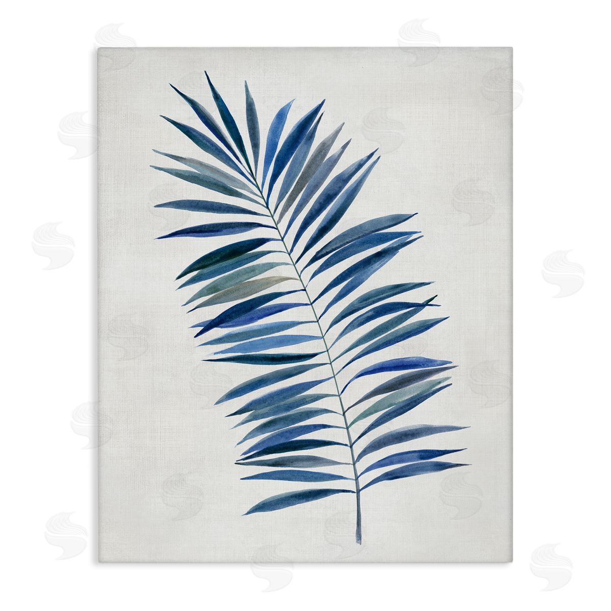 Simple Palm Leaf Canvas Wall Art, Home Decor by Hannah Dawson