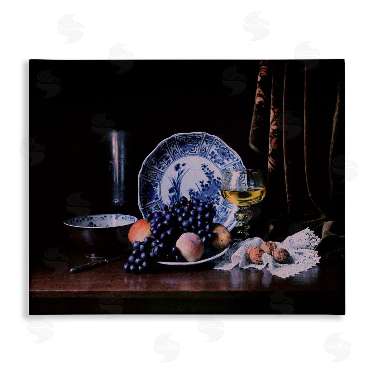 Baroque Still Life Canvas Wall Art, Home Decor by Unknown