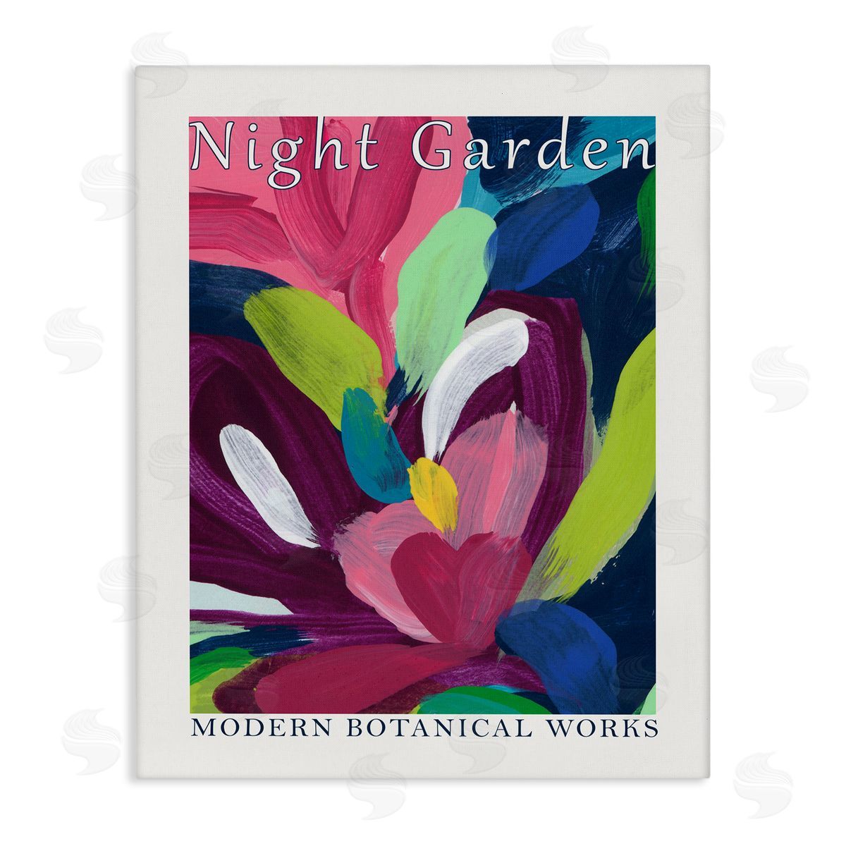Night Garden Museum Canvas Wall Art, Home Decor by June Erica Vess