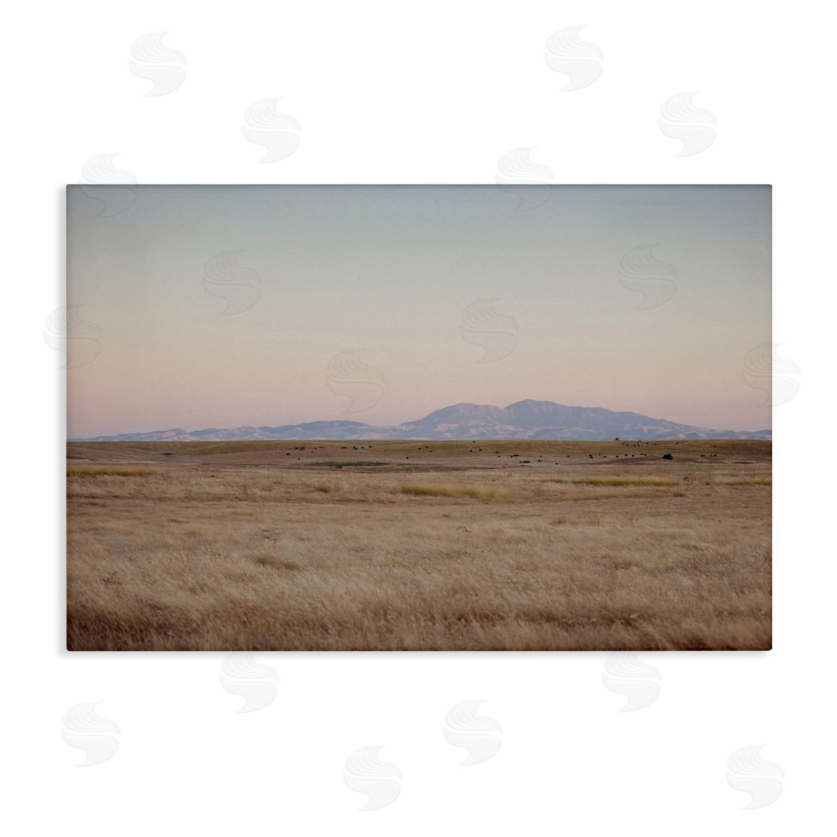 Grizzly Island View Canvas Wall Art, Home Decor by Crystal Lynn Collins