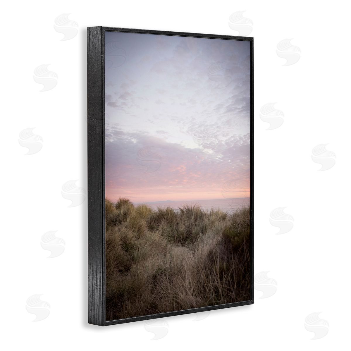 Ombre California Sunset Black Frame Print Wall Art, Home Decor by Crystal Lynn Collins
