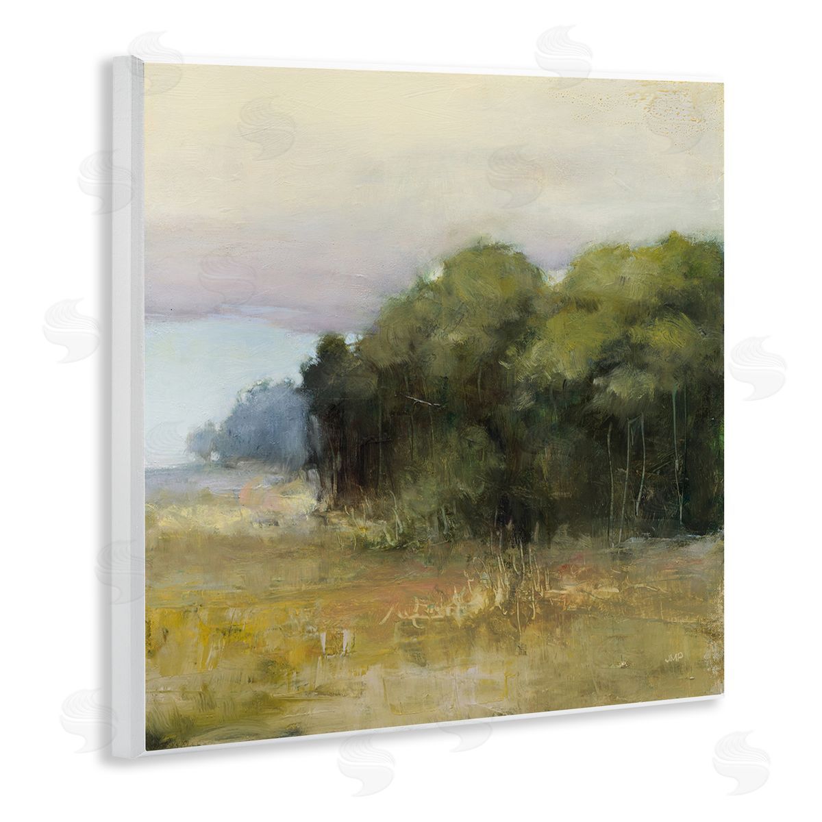 Edge Of Forest Landscape Wood Plaque Wall Art, Home Decor by Julia Purinton