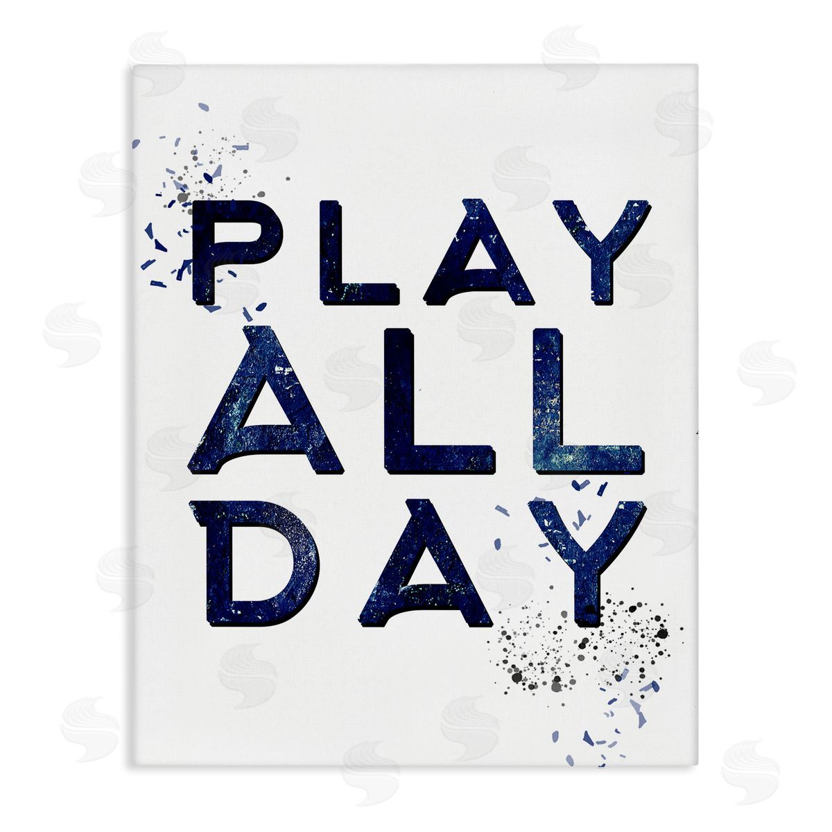 Kim Allen Play All Day Gamer Canvas Wall Art Print