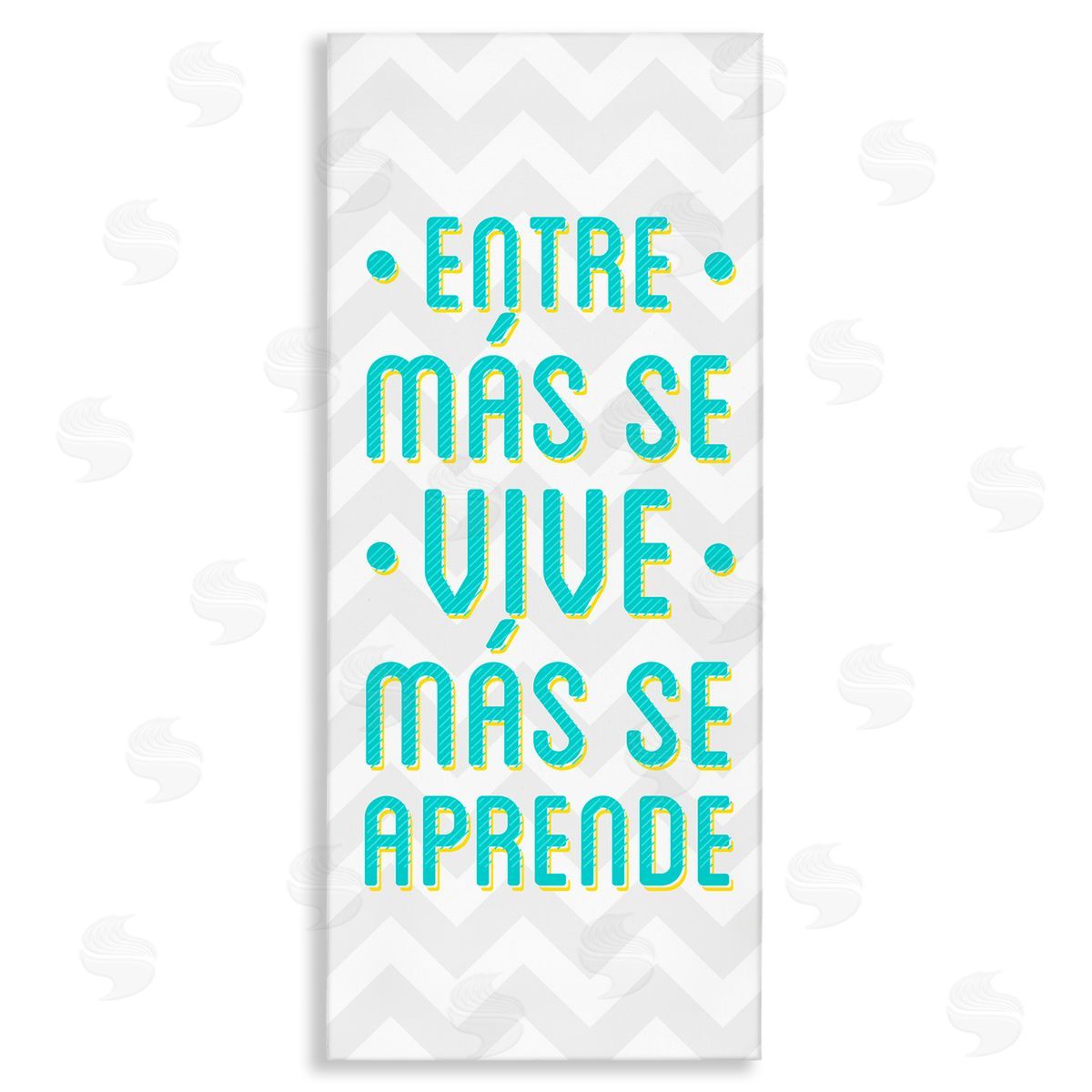 SD Graphics Studio Se Vive Se Aprende Canvas Wall Art Print