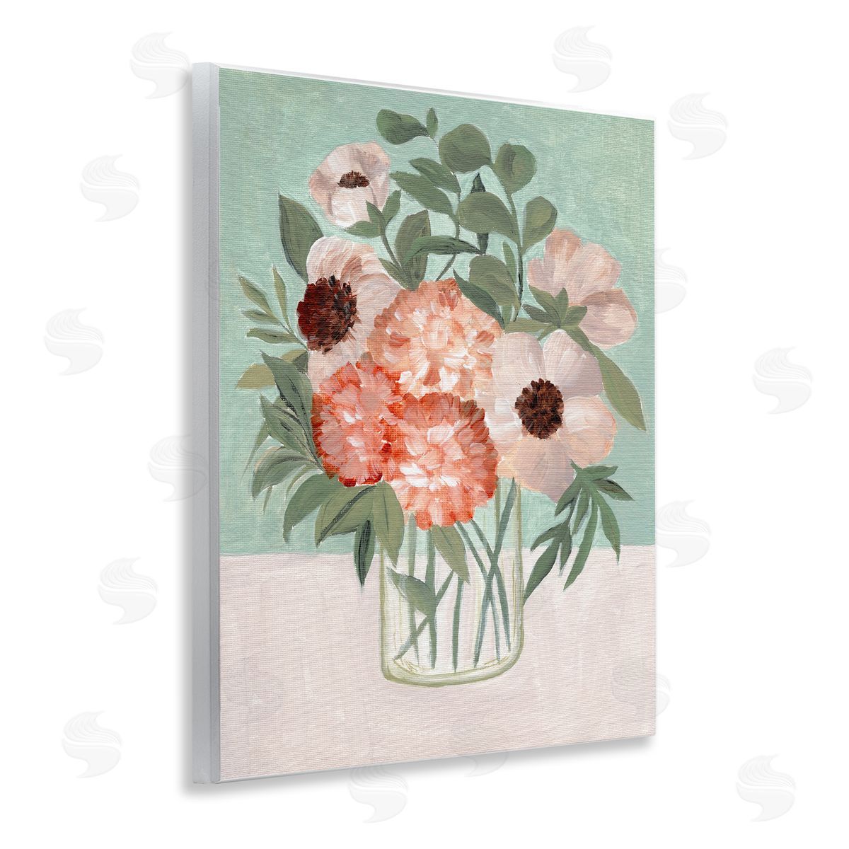 Garden Beauties Bouquet Wood Plaque Wall Art, Home Decor by Nikita Jariwala