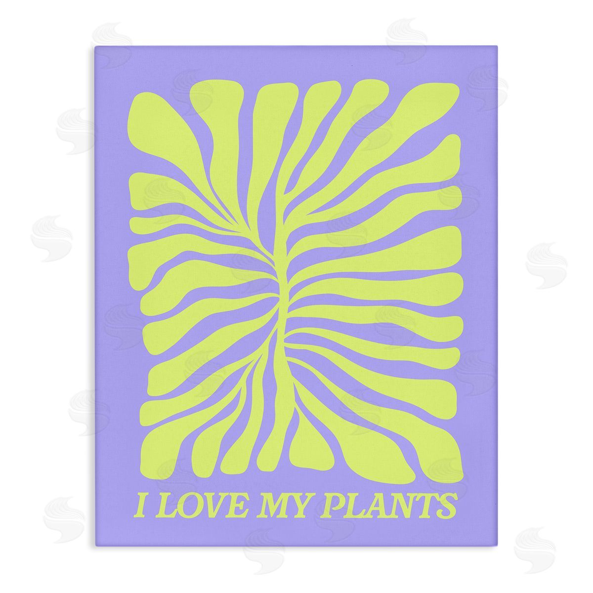 Midcentury Love My Plants Canvas Wall Art, Home Decor by House of Lulu