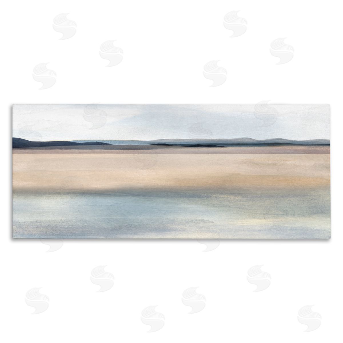 Fading Ombre Landscape Canvas Wall Art, Home Decor by Charity Henderson