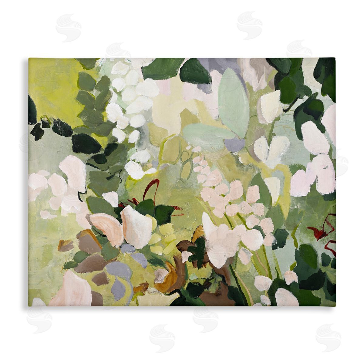 Modern Botanical Impressions Canvas Wall Art, Home Decor by Design Fabrikken