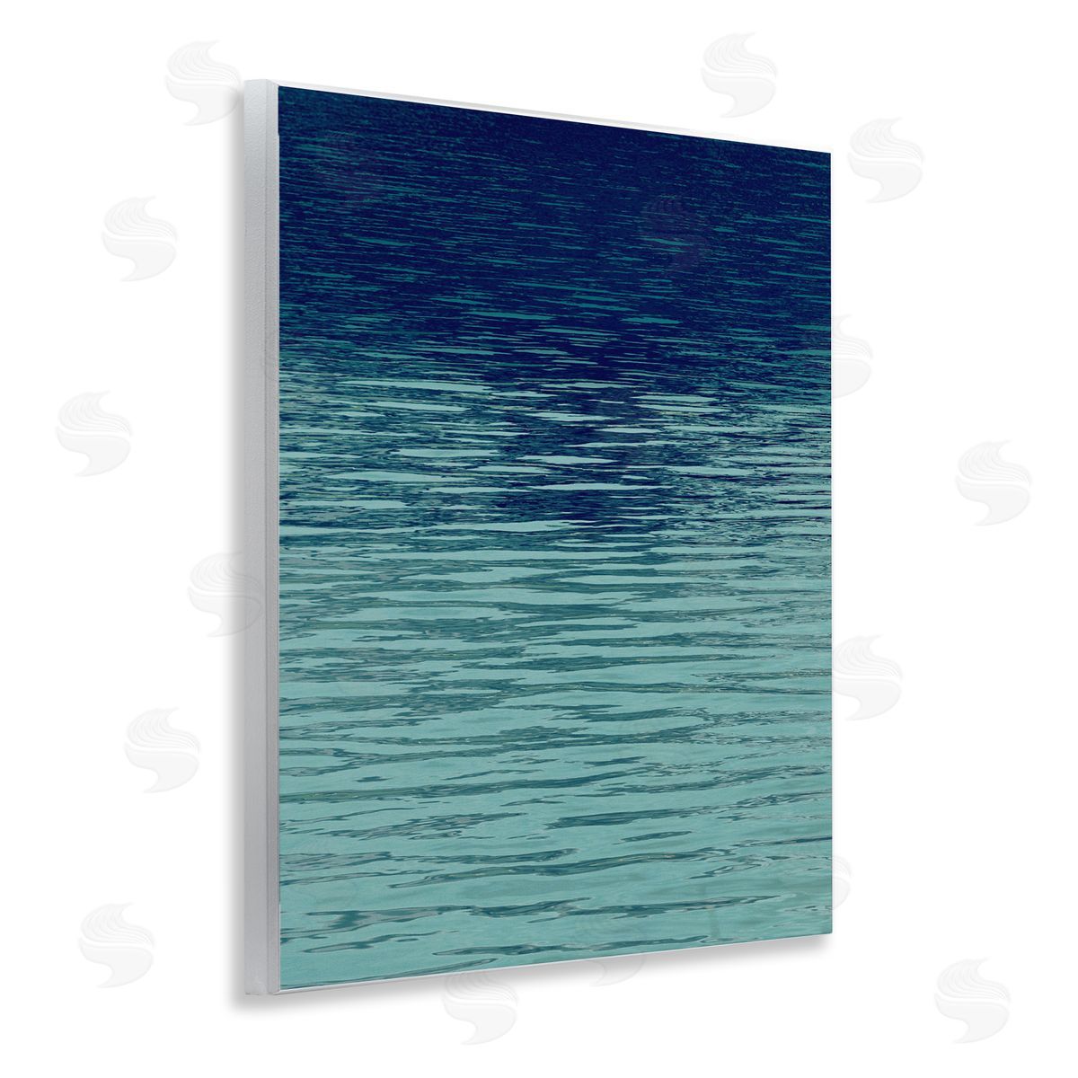 Shadow on Sea Ripples Wood Plaque Wall Art, Home Decor by Maggie Olsen