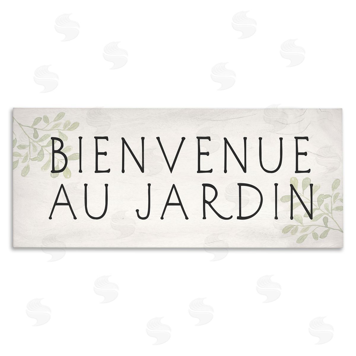 Welcome to Garden Rustic Canvas Wall Art, Home Decor by Stupell Studio