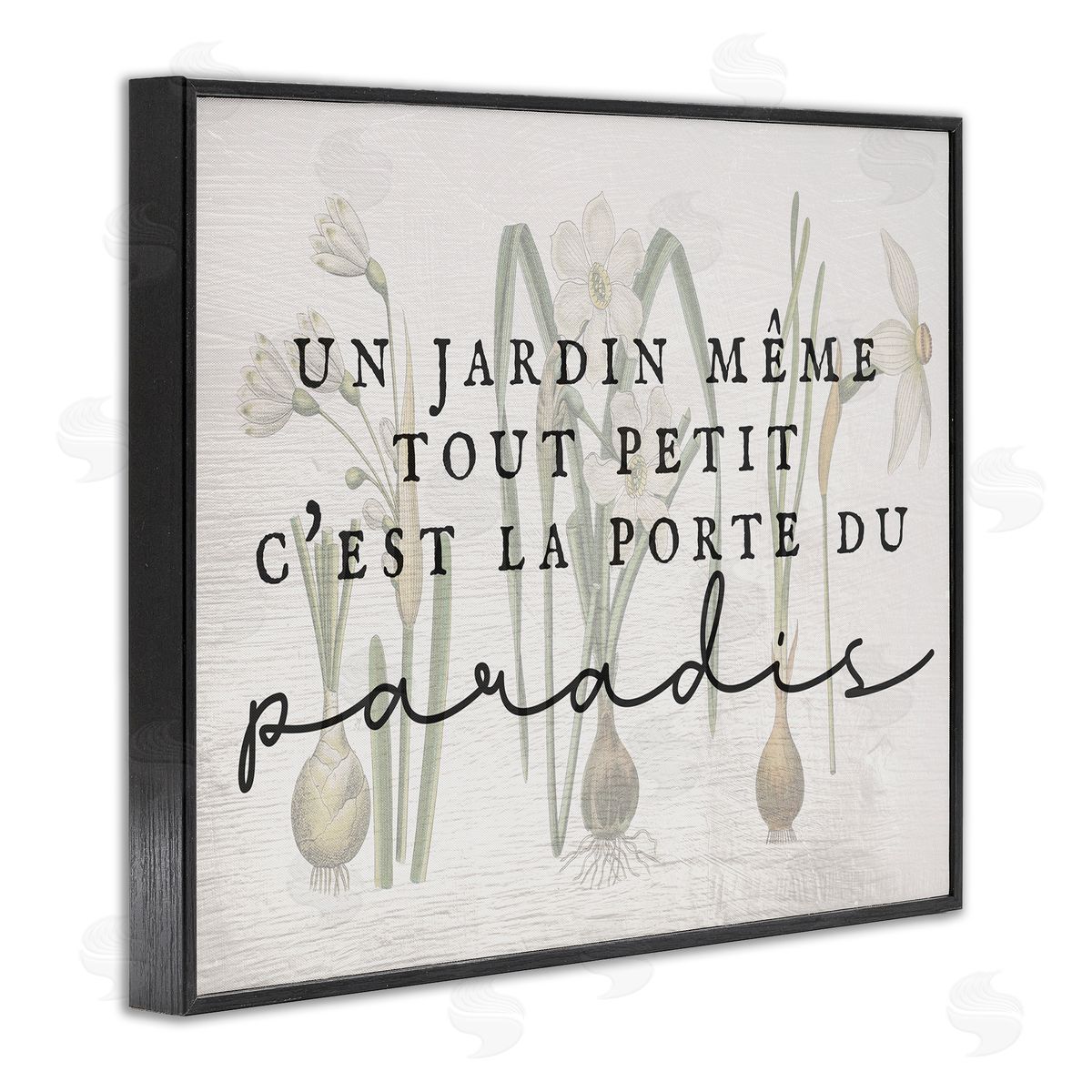 Garden Gateway to Heaven Black Frame Print Wall Art, Home Decor by Stupell Studio