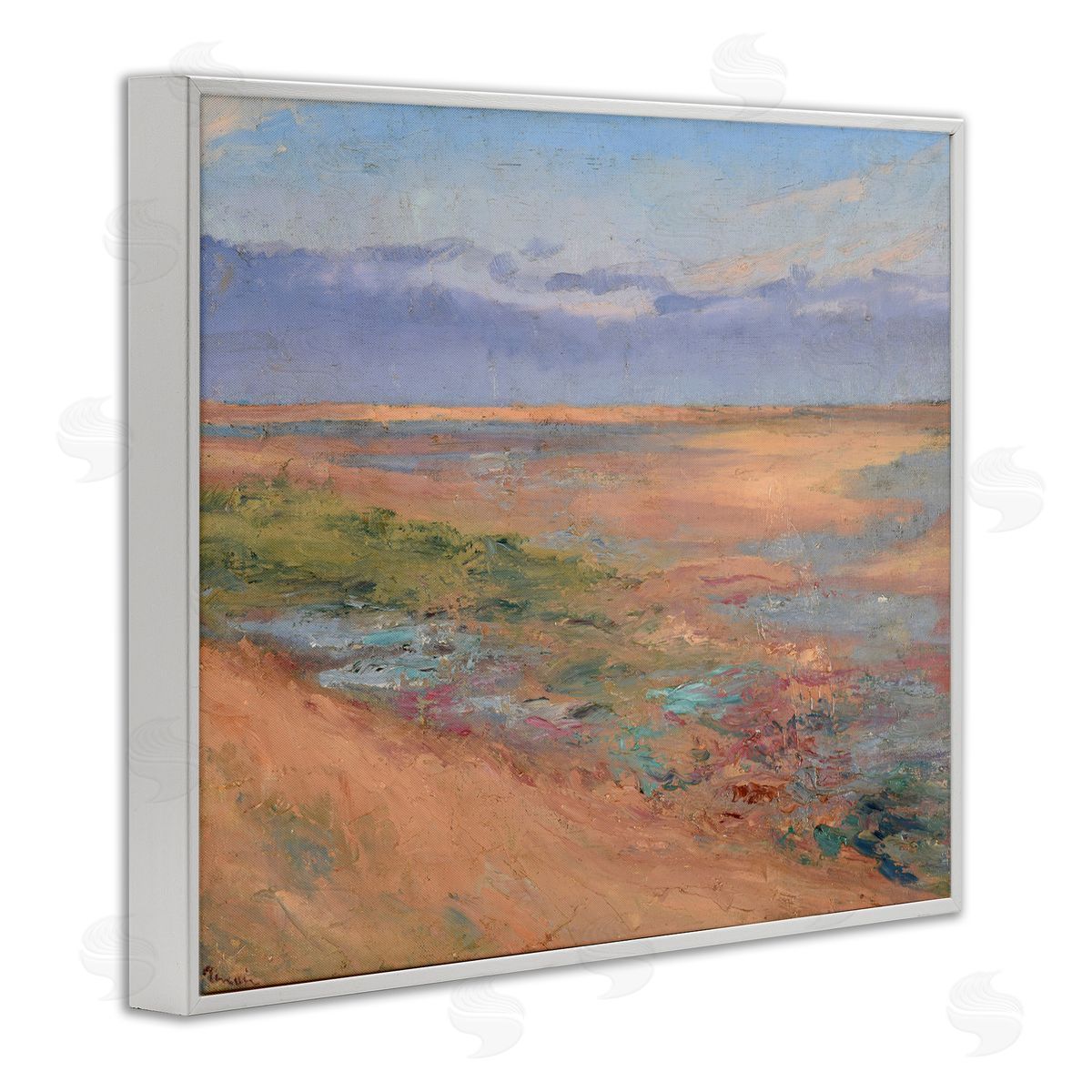 Renoir Classic Marine White Frame Print Wall Art, Home Decor by Stupell Studio