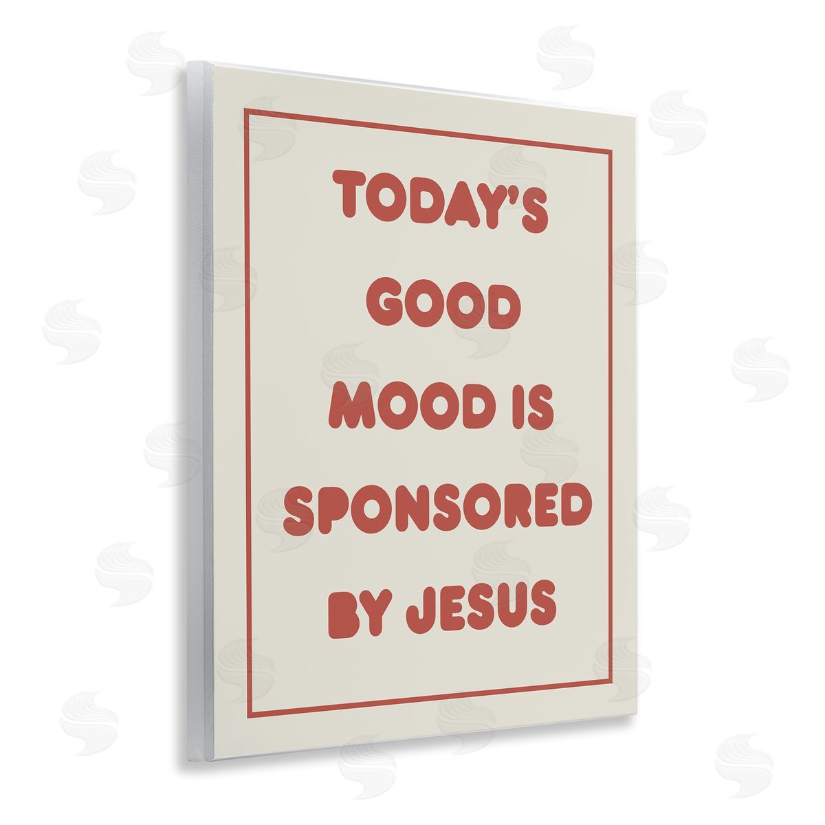 Good Mood by Jesus Wood Plaque Wall Art, Home Decor by Stupell Studio