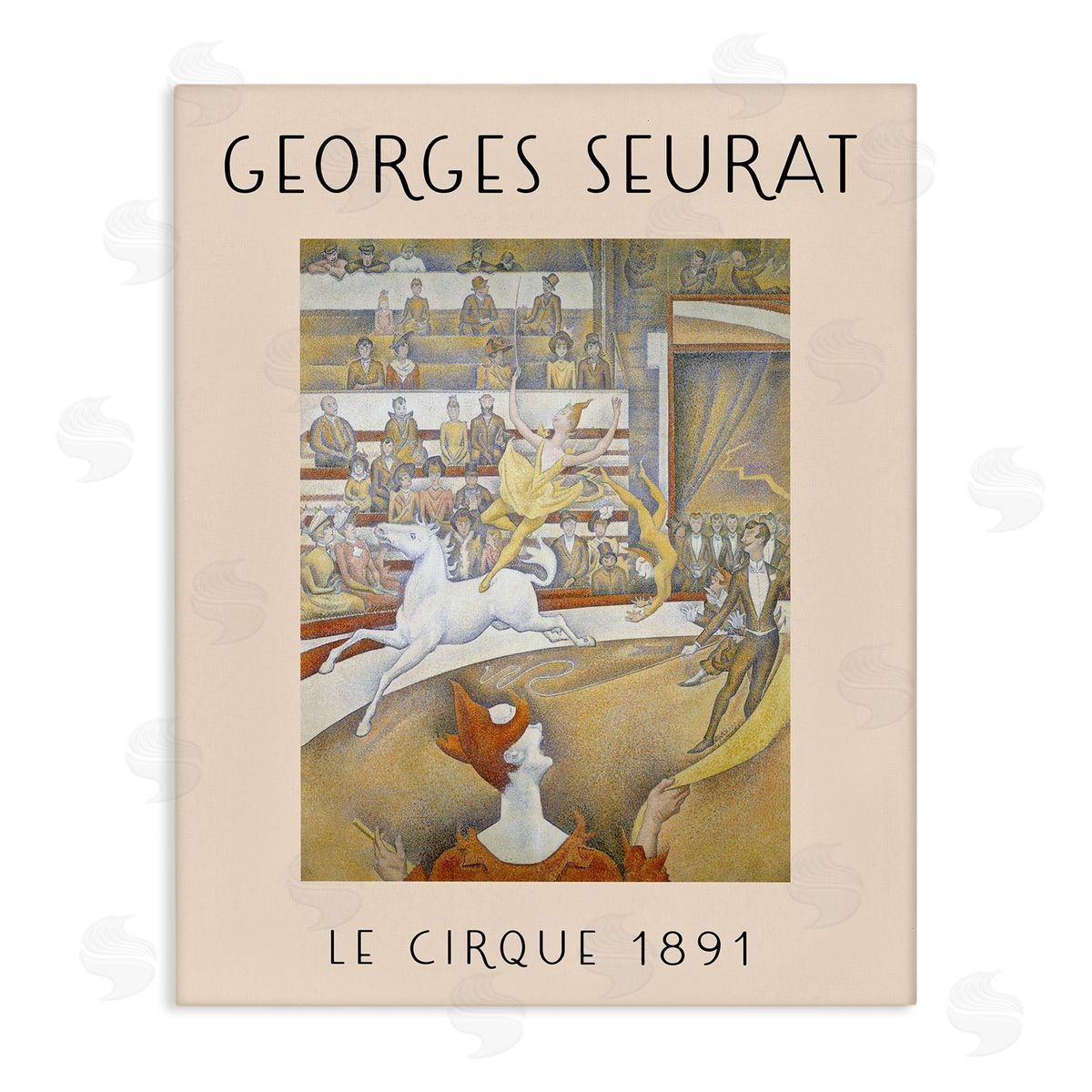 Classic Georges Seurat Canvas Wall Art, Home Decor by Stupell Studio
