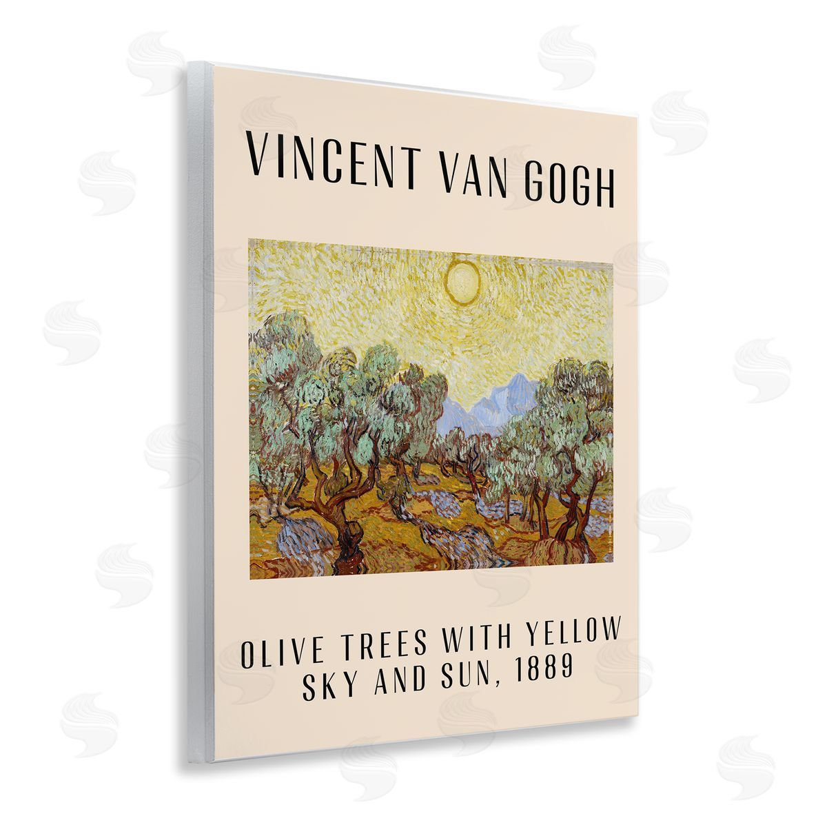 Classic Olive Trees Van Gogh Wood Plaque Wall Art, Home Decor by Stupell Studio