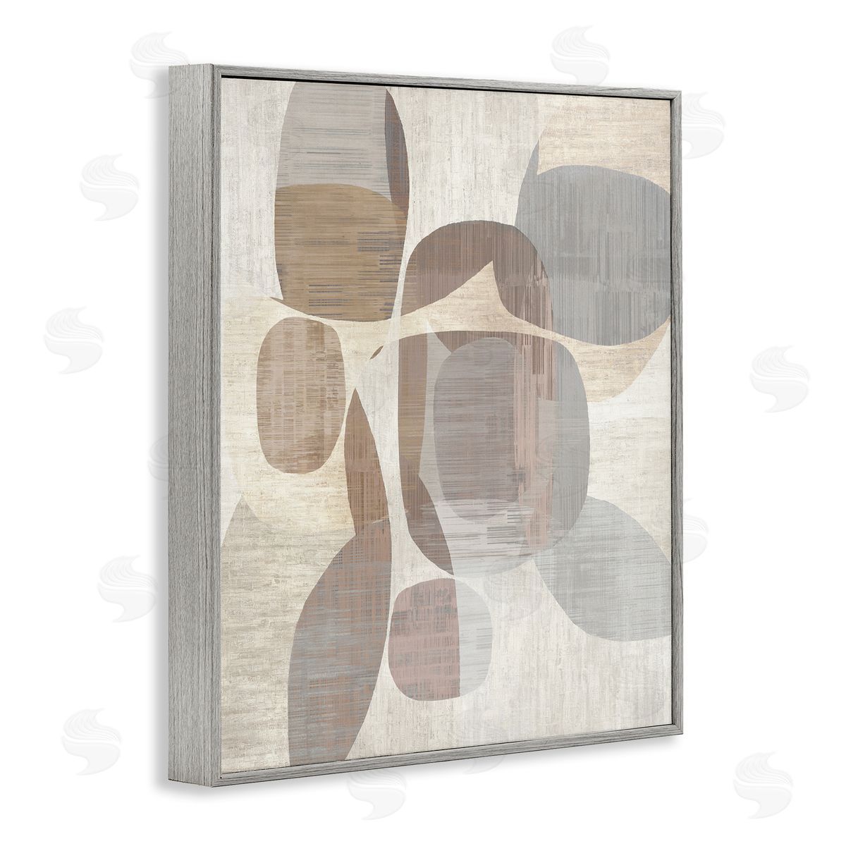 David Moore  Gray Framed Giclee Wall Art Print