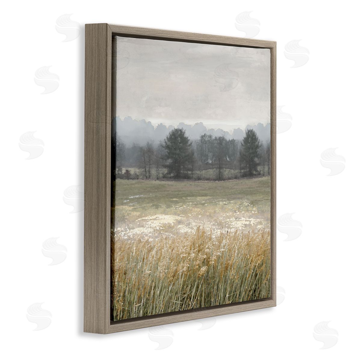 Jesse Carter  Brown Floating Frame Canvas Wall Art Print