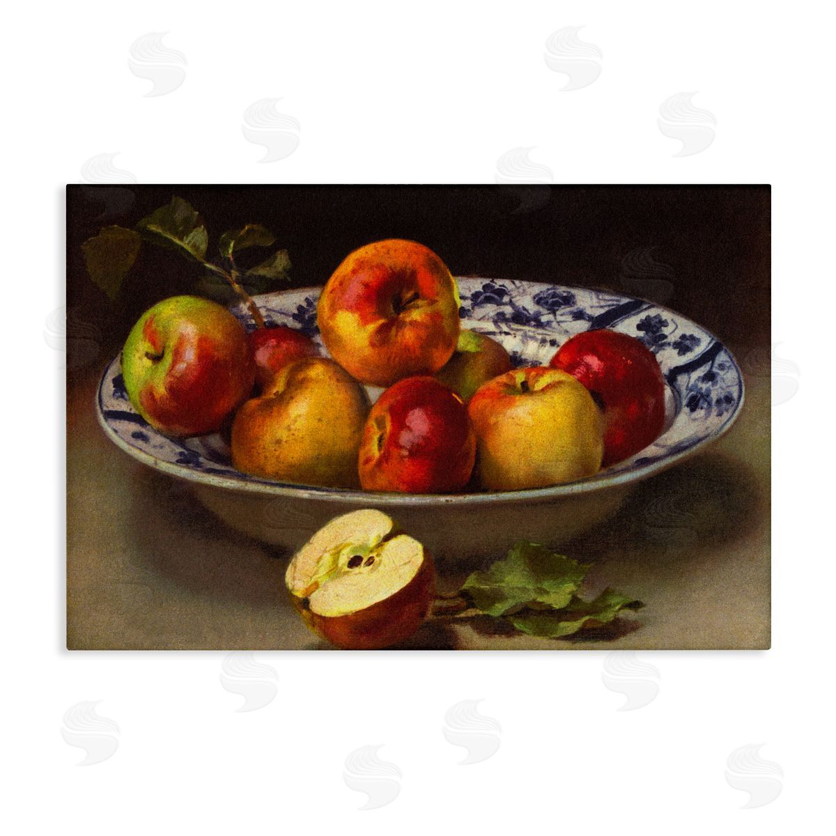 Mixed Apples Still Life Canvas Wall Art, Home Decor by Tina Higgins Designs, Inc.