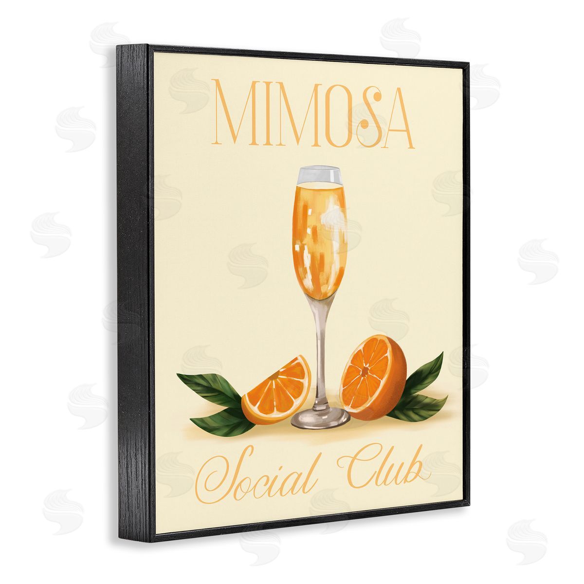 Mimosa Social Club Black Frame Print Wall Art, Home Decor by Hey Bre! Creative Studio