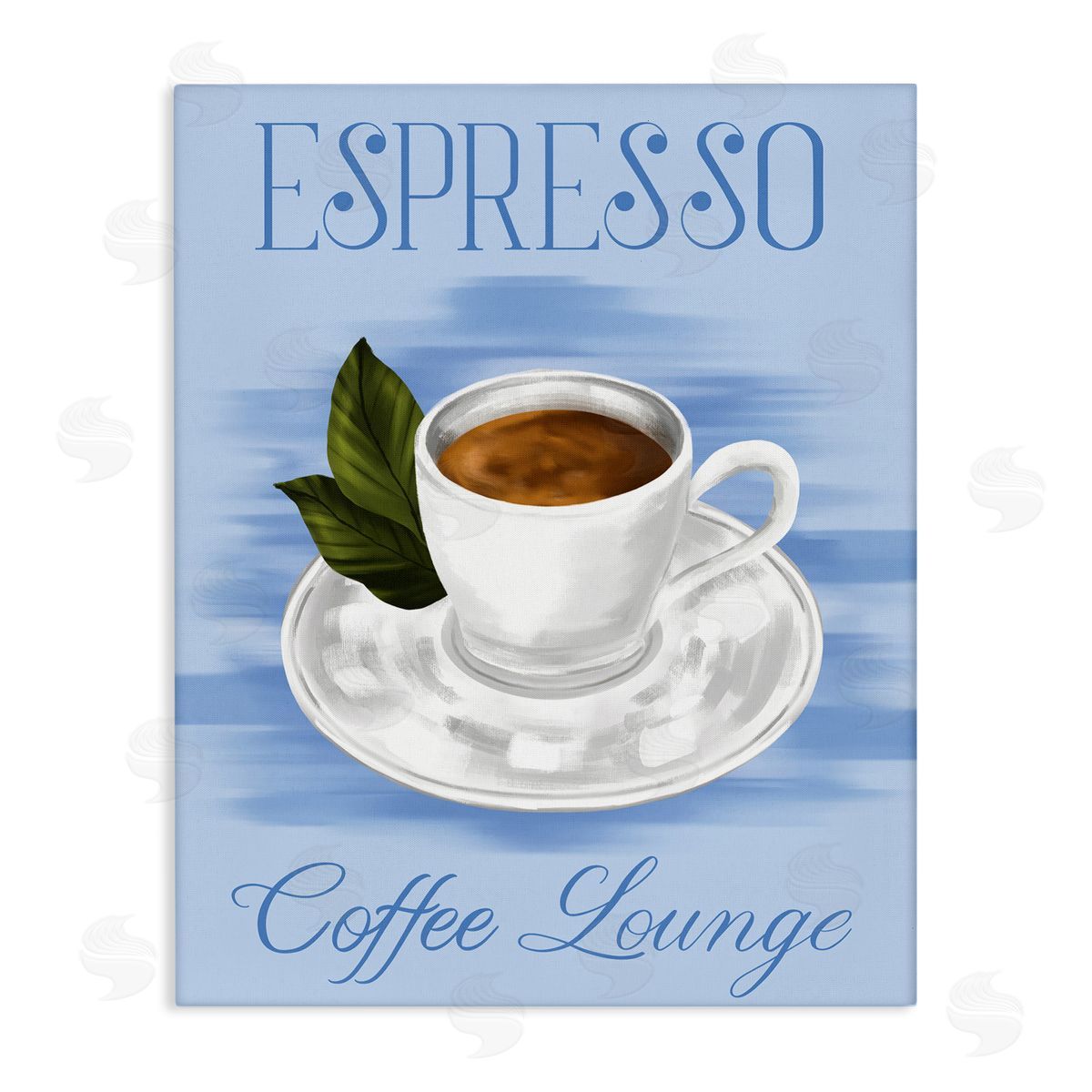 Espresso Coffee Lounge Canvas Wall Art, Home Decor by Hey Bre! Creative Studio