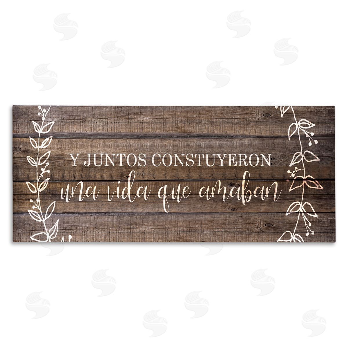Kim Allen Una Vida Construida en Amor Canvas Wall Art Print
