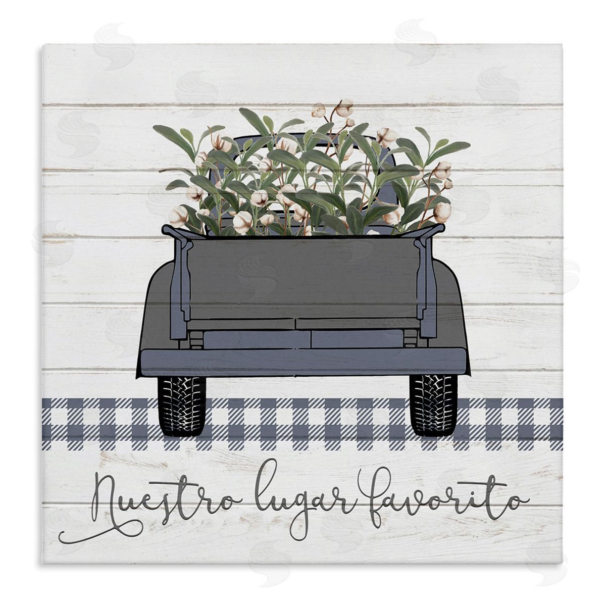Kim Allen Nuestro Lugar Favorito con Camión Canvas Wall Art Print