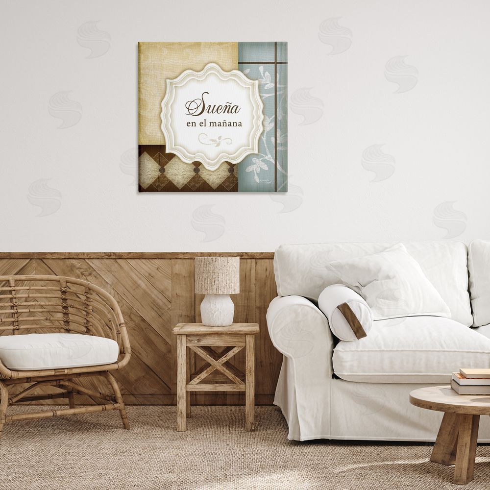 Jennifer Pugh Sueña en el Mañana Canvas Wall Art Print in Room
