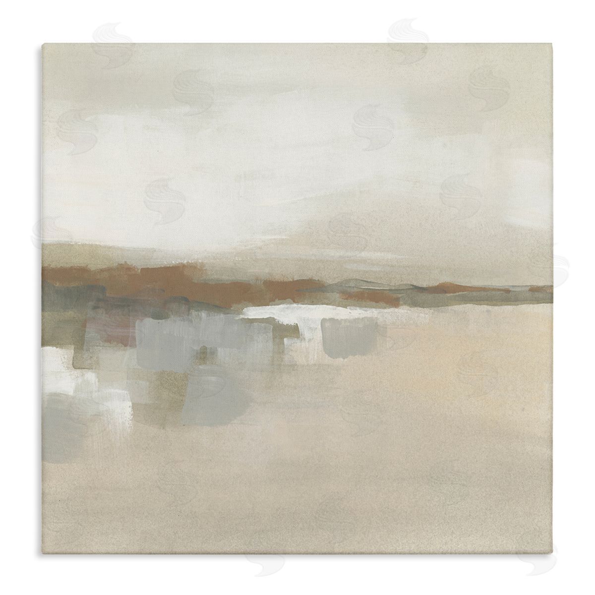 Southwestern Dunes Abstraction Canvas Wall Art, Home Decor by June Erica Vess