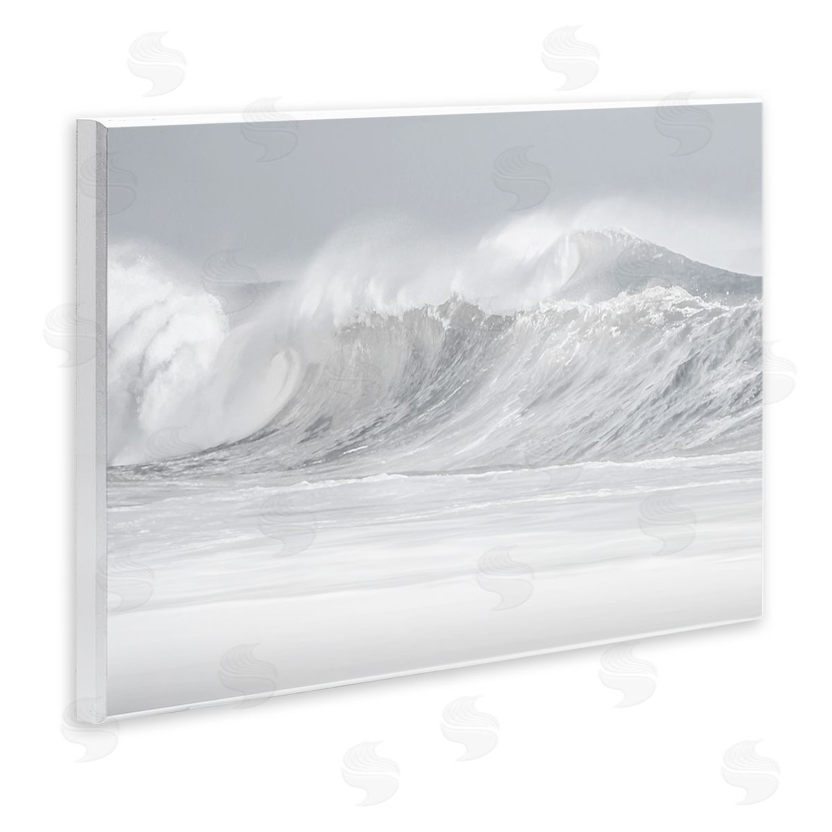 Cresting Beach Wave Wood Plaque Wall Art, Home Decor by Maggie Olsen